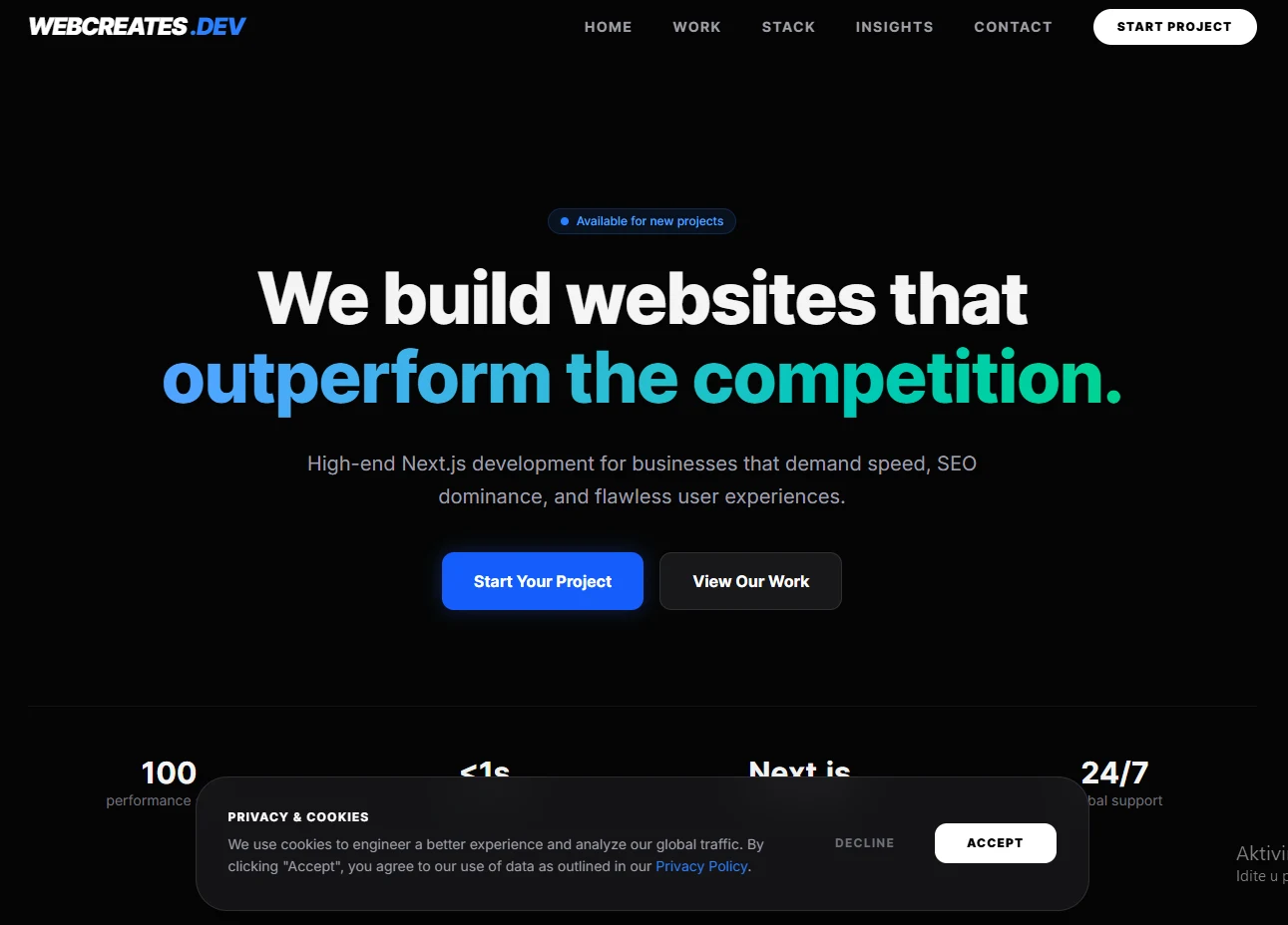 WebCreates.dev